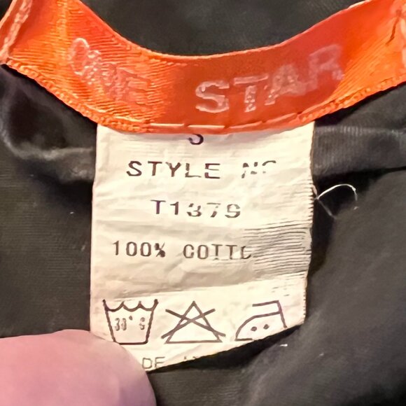 Vintage One Star Bomber Jacket Sz Small - Picture 3 of 6